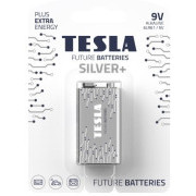Batterie Tesla SILVER  Alkaline 9V 6LR61