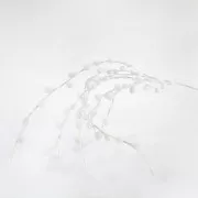 Eurolamp Weihnachtsdekoration weißer Zweig, 120 cm, 1 Stück