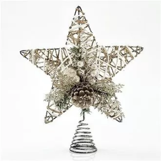 Eurolamp Star für Christbaumspitze, gold, 30,5 cm Eurolamp Star für Christbaumspitze, gold, 30,5 cm