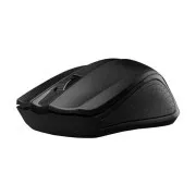 C-TECH Maus WLM-01, schwarz, kabellos, USB-Nano-Empfänger