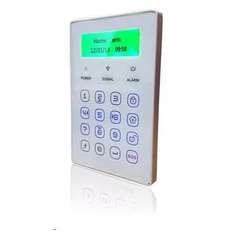 iGET P13 SECURITY Externe kabellose Touch-Tastatur, LCD-Display