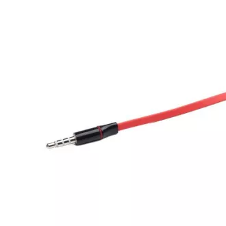 GEMBIRD Kopfhörer mit Mikrofon MHS-EP-OPO für MP3, Flachkabel, schwarz