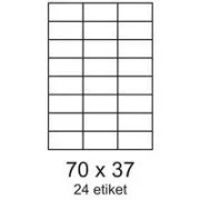 Etiketten 70x37mm 24 Etiketten pro Blatt 100 Blatt Smartline