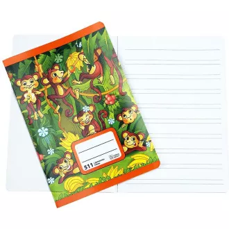 Arbeitsheft 511-B A5 eine Hilfslinie 10 Blatt