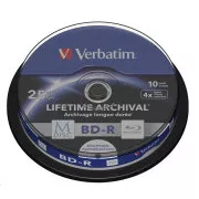 VERBATIM MDisc BD-R (10er-Pack) Spindel / 4x / 25GB