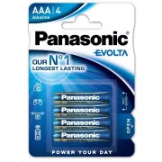 PANASONIC Alkaline Batterien EVOLTA Platinum LR03EGE / 4BP AAA 1,5V (Blister 4Stk.)