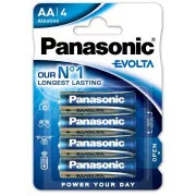 PANASONIC Alkaline-Batterien EVOLTA Platinum LR6EGE / 4BP AA 1.5V (Blister 4 Stück)