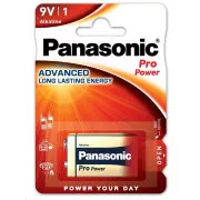 PANASONIC Alkaline Batterien Pro Power 6LF22PPG / 1BP 9V (Blister 1 Stück)