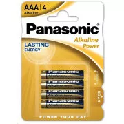 PANASONIC Alkaline Power Alkaline Power LR03APB / 4BP AAA 1,5V (Blister 4 Stück)