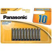 PANASONIC Alkaline Power Alkaline Power LR03APB / 10BW AAA 1,5V (Blister 10 Stück)