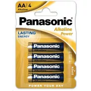 PANASONIC Alkaline Power Alkaline Power LR6APB / 4BP AA 1.5V (Blister 4 Stück)