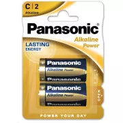 PANASONIC Alkaline Power Alkaline Power LR14APB / 2BP C 1.5V (Blister 2 Stück)