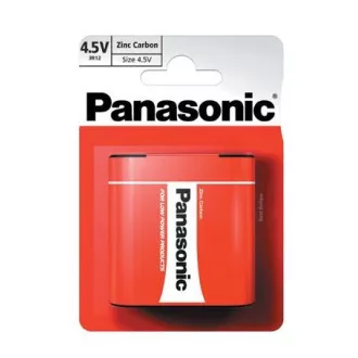 PANASONIC Zink-Kohle-Batterien Red Zinc 3R12RZ / 1BP Flat 4, 5V (Blister 1pc)