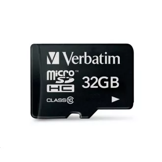 VERBATIM MicroSDHC-Karte 32GB Premium, U1 VERBATIM MicroSDHC-Karte 32GB Premium, U1