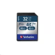 VERBATIM SDHC-Karte 32GB Pro, U3, V30