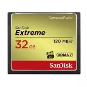 SanDisk Compact Flash 32GB Extreme (R: 120/B: 85 MB/s) UDMA7