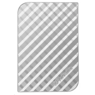 VERBATIM Externe HDD 1TB Store 'n' Go Portable Festplatte USB 3.0, Silber GEN II