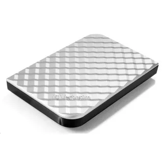 VERBATIM Externe HDD 1TB Store 'n' Go Portable Festplatte USB 3.0, Silber GEN II