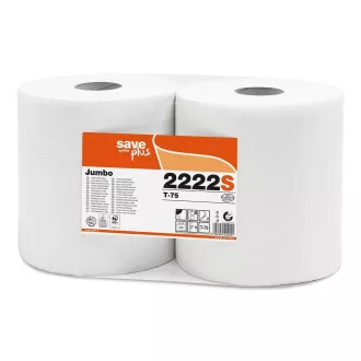Toilettenpapier Jumbo 265mm 2vrs. weiß 6St. Celtex S-Plus / Verkauf ganze Packung 6 Rollen (2222S)