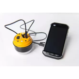 Caterpillar Miniatur-LED-Taschenlampe, wiederaufladbar