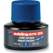 Edding BTK25 blaue Tinte 25ml für Whiteboardmarker