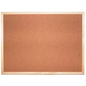 Korkplatte 60x90cm Economy Holzrahmen einseitig Korkplatte 60x90cm Economy Holzrahmen einseitig