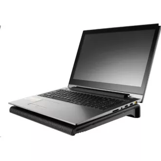 TRUST Laptop Stand Azul Laptop Cooling Stand mit zwei Lüftern (Kühlpad)