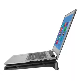 TRUST Laptop Stand Azul Laptop Cooling Stand mit zwei Lüftern (Kühlpad)