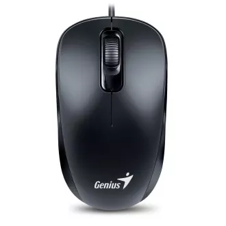 GENIUS Maus DX-110, kabelgebunden, 1000 dpi, PS / 2, schwarz