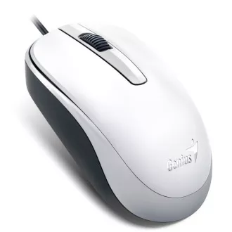 GENIUS Maus DX-120, kabelgebunden, 1200 dpi, USB, weiß