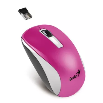 GENIUS Maus NX-7010 Magenta Metallic / 1200 dpi / Blue-Eye Sensor / kabellos / pink GENIUS Maus NX-7010 Magenta Metallic / 1200 dpi / Blue-Eye Sensor / kabellos / pink