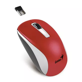 GENIUS Maus NX-7010 WeißRot Metallic / 1200 dpi / Blue-Eye Sensor / kabellos / rot GENIUS Maus NX-7010 WeißRot Metallic / 1200 dpi / Blue-Eye Sensor / kabellos / rot