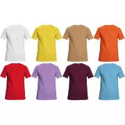 TEESTA T-Shirt himmelblau XS