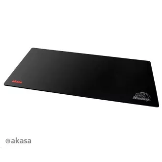 AKASA Mauspad Venom Black XXL, Stärke 3mm, Naturkautschuk, resistent gegen Schmutz und Staub, schwarz