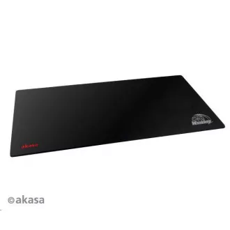 AKASA Mauspad Venom Black XXL, Stärke 3mm, Naturkautschuk, resistent gegen Schmutz und Staub, schwarz