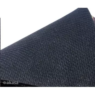 AKASA Mauspad Venom Black XXL, Stärke 3mm, Naturkautschuk, resistent gegen Schmutz und Staub, schwarz