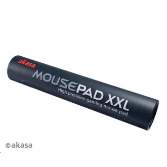 AKASA Mauspad Venom Black XXL, Stärke 3mm, Naturkautschuk, resistent gegen Schmutz und Staub, schwarz