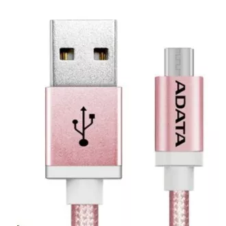 ADATA Micro-USB-Kabel - USB A 2.0, 100cm, rosa ADATA Micro-USB-Kabel - USB A 2.0, 100cm, rosa