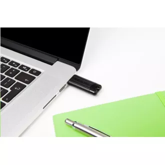 VERBATIM Flash Disk PinStripe USB 3.0, 16GB - schwarz