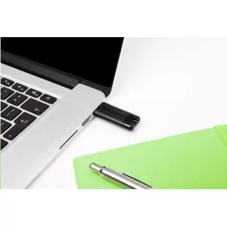 VERBATIM Flash Disk 256GB PinStripe USB 3.0, schwarz