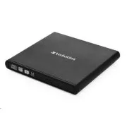 VERBATIM externes Laufwerk DVD-RW Rewriter USB 2.0 Schwarz   NERO