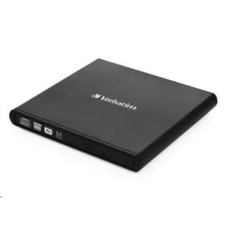 VERBATIM externes Laufwerk DVD-RW Rewriter USB 2.0 Schwarz   NERO
