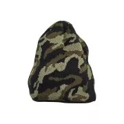 CRAMBE Mütze Strick Camouflage M / L