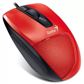GENIUS Maus DX-150X, kabelgebunden, 1000 dpi, USB, rot GENIUS Maus DX-150X, kabelgebunden, 1000 dpi, USB, rot