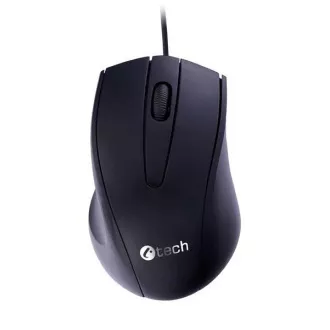 C-TECH Maus WM-07, schwarz, USB