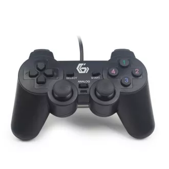GEMBIRD Gamepad JPD-UDV-01, vibrierend, USB