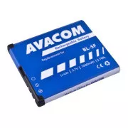 AVACOM Handyakku Nokia N95, E65, Li-Ion 3, 6V 1000mAh (Ersatz BL-5F)