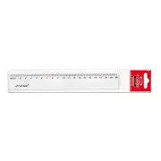 Lineal 20cm transparent