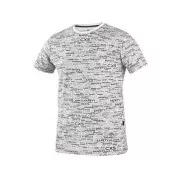 T-Shirt CXS DARREN, kurze Ärmel, gedrucktes CXS Logo, weiß, Größe XS
