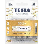 Batterien Tesla Gold Alkaline AA (LR06) 4 Stk.